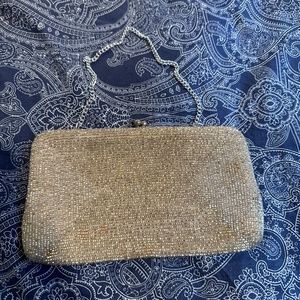 Vintage beaded clutch